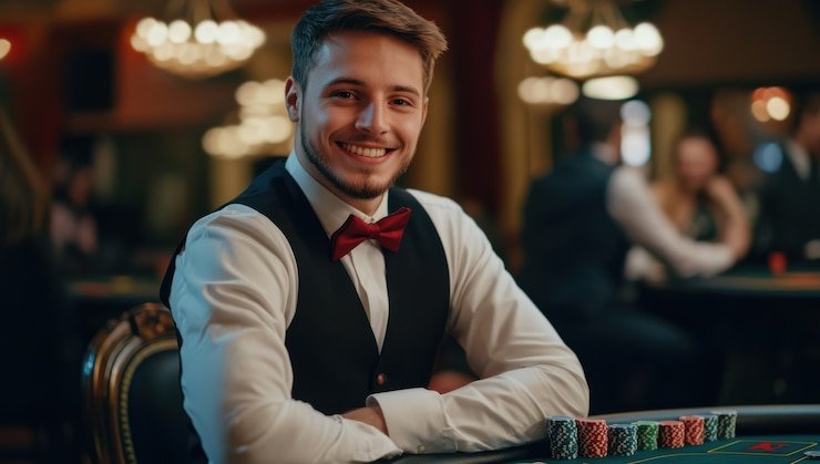 Permainan kasino langsung baccarat dan roulette di dunia gacor